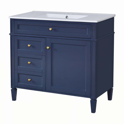 Modern Bathroom Vanity with Abundant Storage and Stylish Design