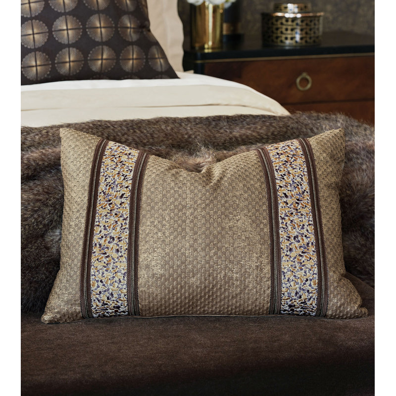 Indochine Linen Lumbar Pillow Cover & Insert