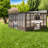 All-weather Canopies & Gazebos, Aluminum Structure In Dark Brown For Garden