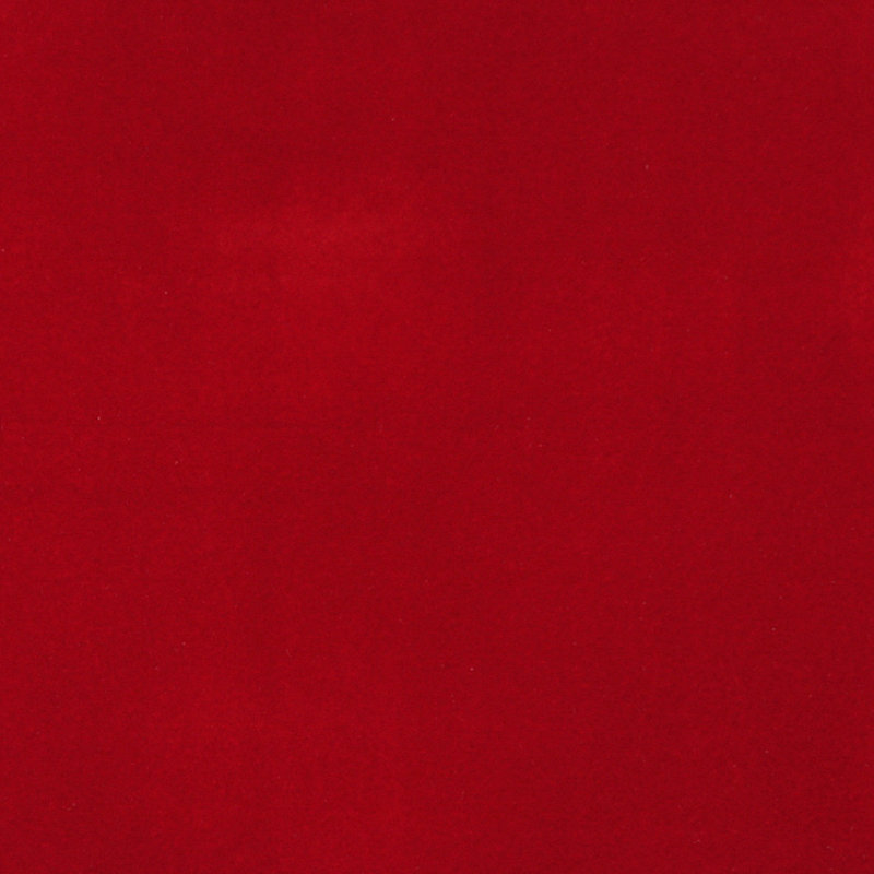 Tissu velours, rouge
