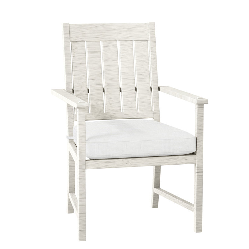 Chaise avec accoudoirs Croquet - gris ardoise, Dentelle Rollo, Pas de soudure, Gris ardoise