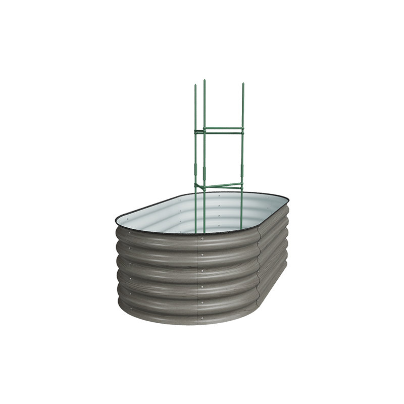 Metal Raised Garden Bed, 120" H x 160" W x 80" D
