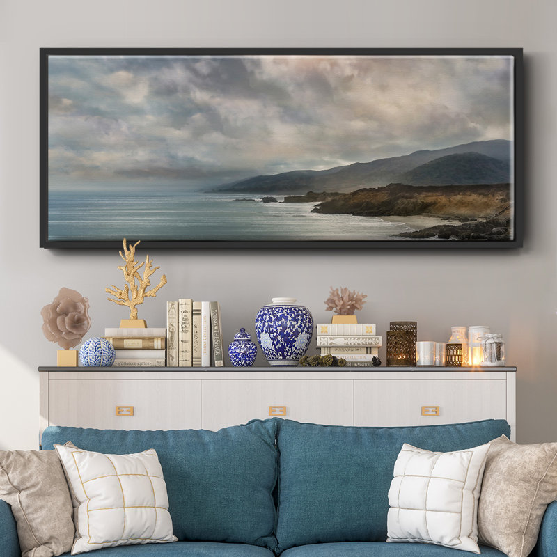 Calming Sea- Framed Canvas