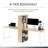 88" Extra Long 2-Person Computer Desk With Storage Shelves Combo, Double Workstation Storage Study Writing Table For Home Office, Bookshelf