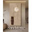Objets de décoration murale en grès végétal vert zen de style hydroponique-1705020911