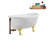 57.5'' x 29.5'' Soaking Acrylic Bathtub-83636116-83636122
