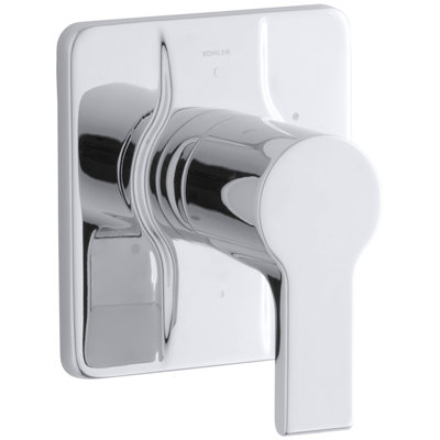 Singulier Thermostatic Transfer Valve Trim, Polished Chrome
