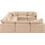 Itala Velvet Upholstered 8-Piece U-Shaped Modular Sectional-94482600