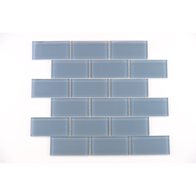 Torch Song 2'' W x 4'' L Glass Tile Mosaic Sheet