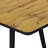Bushraa Metal Base Dining Table