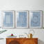 Elements for Design I - Impression sur mesure encadrée de qualité supérieure - 3 pièces