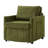 Jad Convertible Chenille Sleeper Sofa with Adjustable Backrest & Storage-505793625