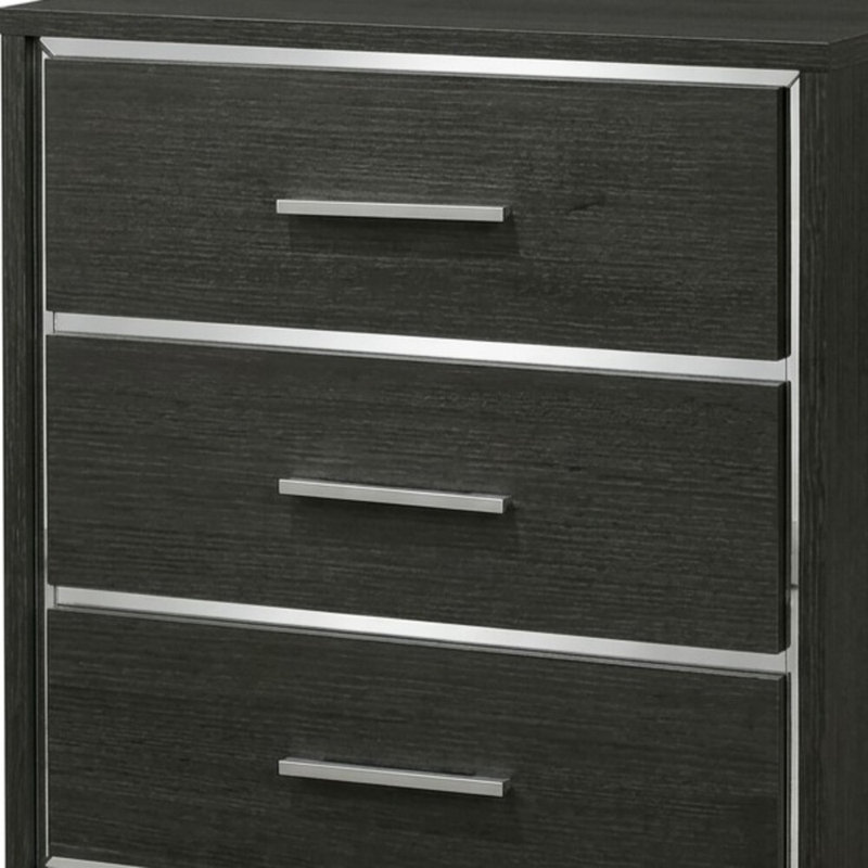 3 tiroirs 15,5 po Noah W Table de chevet