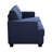 63" 2-Seater Upholstered Square Arm Sofa-1634482922