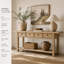 91'' W Solid Wood Console Table