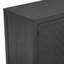 Sideboard with Spacious Three Door Storage and Easy Assembly for Modern Homes