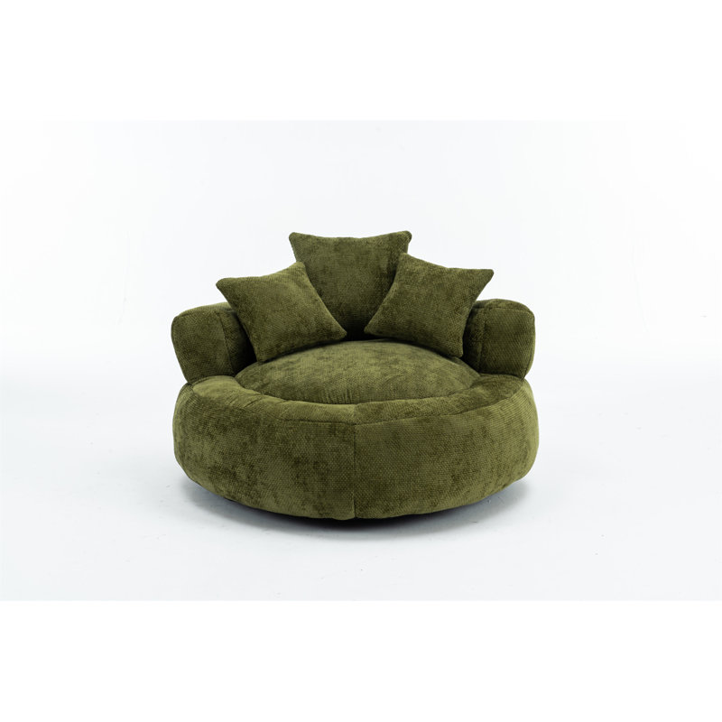 Foam Bean Bag Chairs For Adults/Teens With Filling, Olive Green