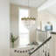 Encarna 23.5" Modern 8 - Light Dimmable Tiered Chandelier