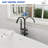2 Handle Floor Mounted Tub Faucet Mattle Black