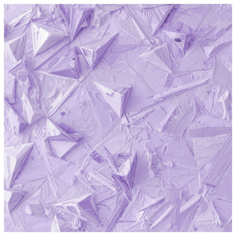 Purple Geometric Texture Double Sided Throw Pillows, 18 x 18 inches