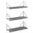 Ternate 3 Piece Solid Wood Bracket Shelf