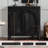Black Buffet Cabinet with Storage, Accent Sideboard with, Credenza, Console Table, Coffee Bar Table with Adjustable Shelves for Living Room, Dining Room, Kitchen and Hallway