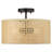 Arlenis Plastic Semi Flush Mount