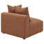 Fauteuil rembourré pour femme en terre cuite-314976086