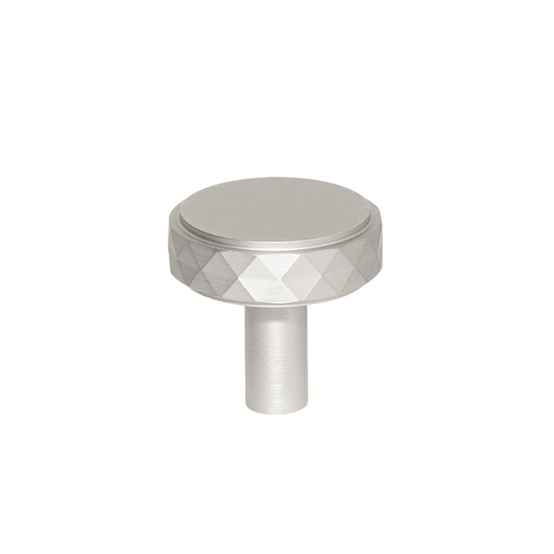 1-3/10" Diameter Circle Knob, Brushed Nickel