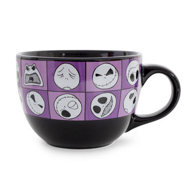 Silver Buffalo Disney The Nightmare Before Christmas misfit Carnival Cup  With Lid And Straw : Target