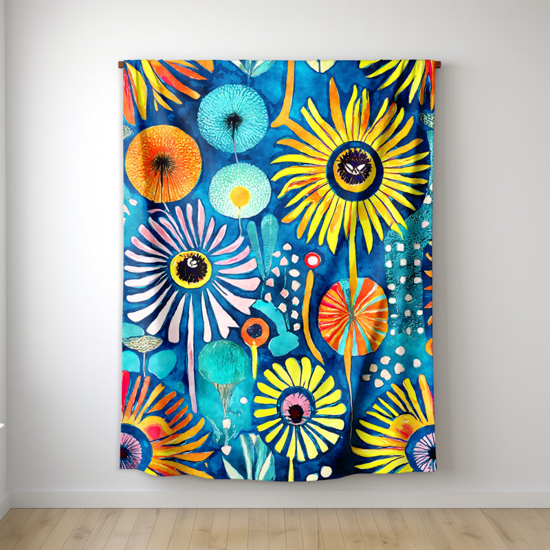 Throw Blanket, 80" L x 68" W