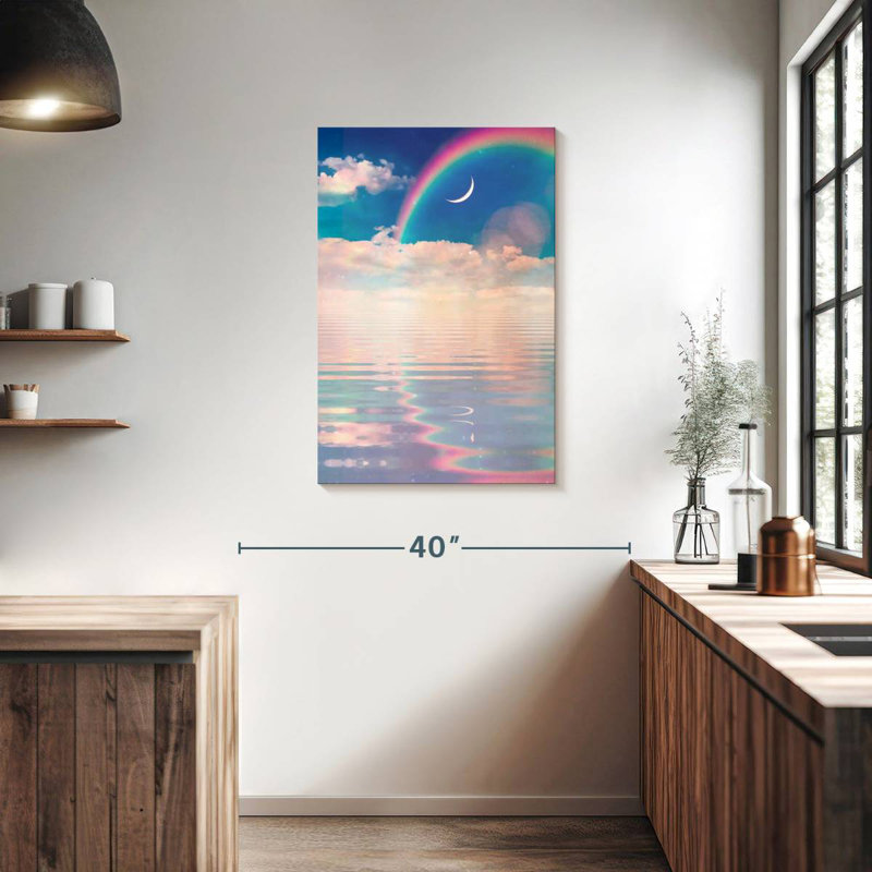 Kelan Rainbow Vibes, 36" H x 24" W