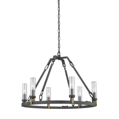 Magana 6 - Light Outdoor Chandelier