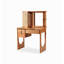 Coiffeuse de rangement en rotin massif de style vintage pour chambre à coucher-130160186