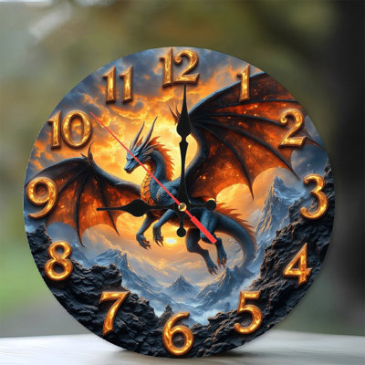 9.8" Wall Clock