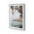 Polished Chrome Single Picture Framed