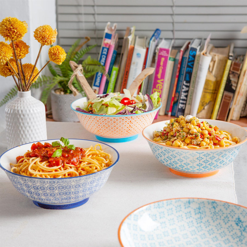 Nicola Spring Porcelain China Serving Bowl