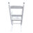 White Rocking Chair For - Solid Hardwood Material, Indoor Outdoor, Seat Back, 110 Lbs Weight Limit, Easy Assembly Process 'S In Hardwood, For , Outdoor , Back Rest, With Complete-1262358847
