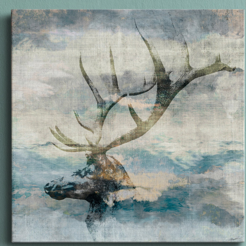 Wyoming II - impression sur toile tendue, H 16 po x l 16 po x P 1 po