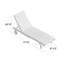 Chaise longue inclinable Kingstignt-382551148