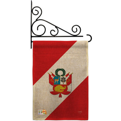 Double Sided 18.5'' H x 13'' W Burlap Garden Flag