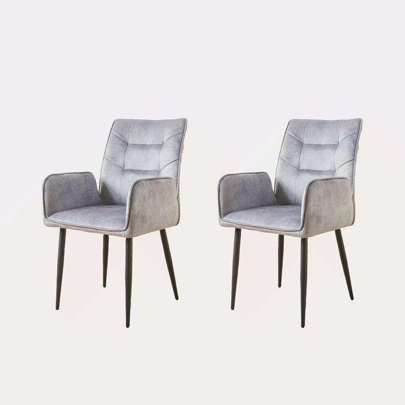 Chaises de salle à manger, Gris