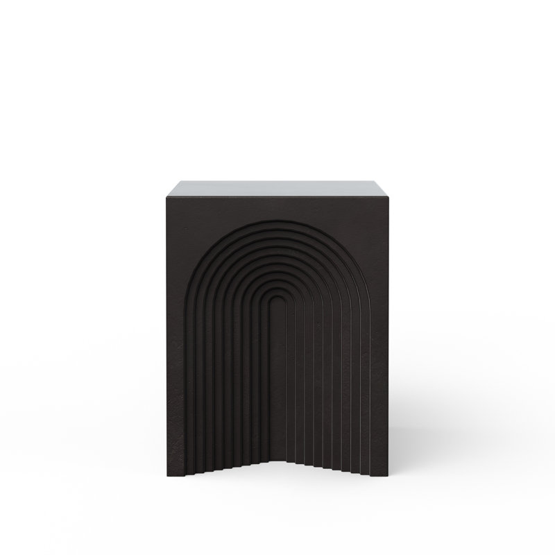 Mixx Garden Stool, Lava Brown