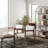 Natural Flax Upholstered Accent Armchair