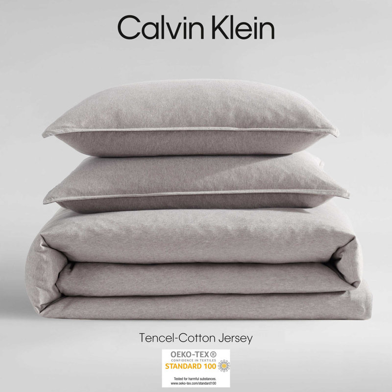 Ensemble d'édredon Calvin Klein, Édredon pour lit simple + 1 taie décorative stan, Rose