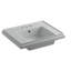 Tresham® Ceramic 24" Pedestal Bathroom Sink with Overflow-1042737555-1067776027
