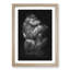 Lowland Gorilla - Picture Frame Painting Print-56925135-56925136