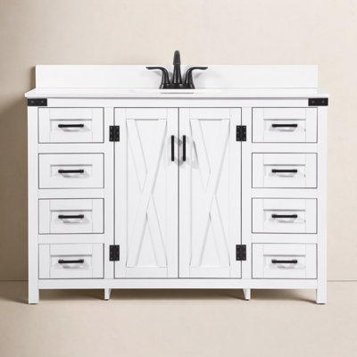 Slayton 48'' Single Bathroom Vanity
