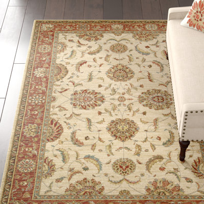 Bardwell Oriental Wool Area Rug