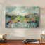 « abstract lakeside », reproduction de peinture à l’acrylique sur toile tendue-32717596